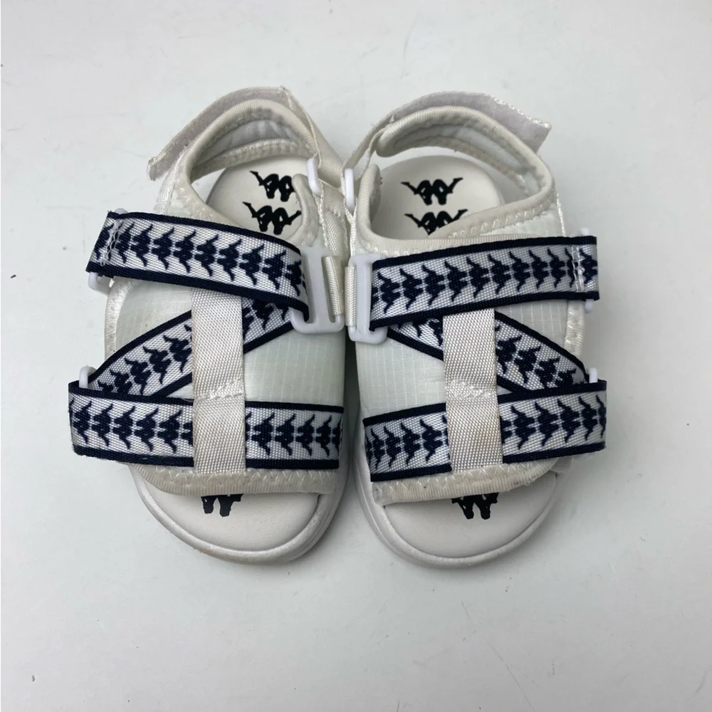 Kappa Banda mitel 2 white and black Slip-On (read details)